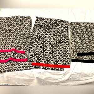 Stylish Patterned Scarves with Bold Accents